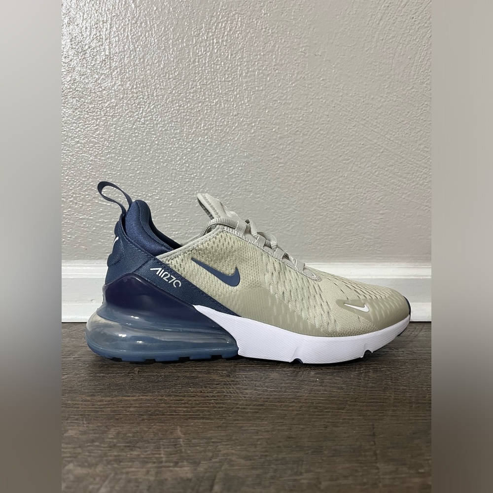 ‼️SOLD‼️ Nike Air Max 270 Light Bone Diffused Blue Women Shoe FQ8783-072 - Picture 1 of 11